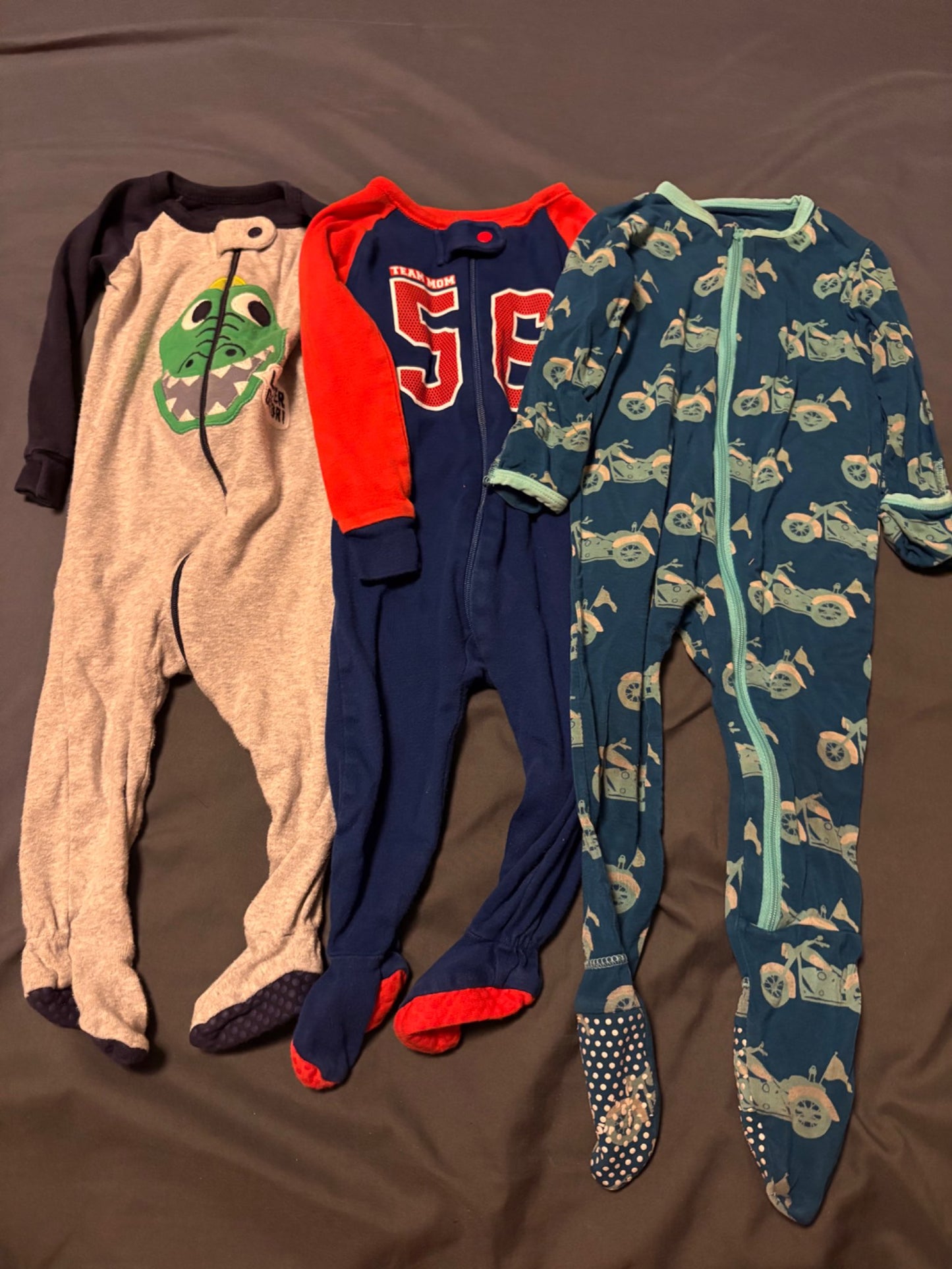 Baby sleepers/PJs with zippers