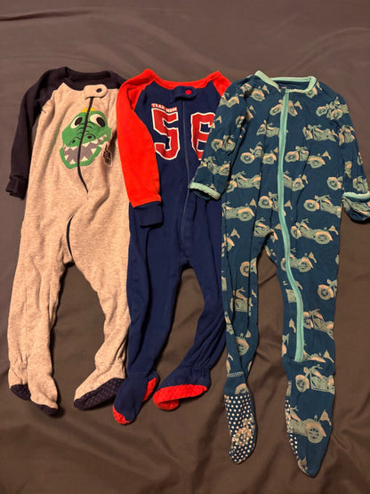 Baby sleepers/PJs with zippers