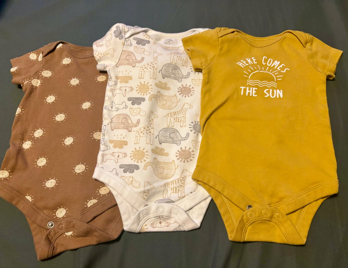 12 Baby Onesies (6-12 months) , Kids 9 Month (6-9M)