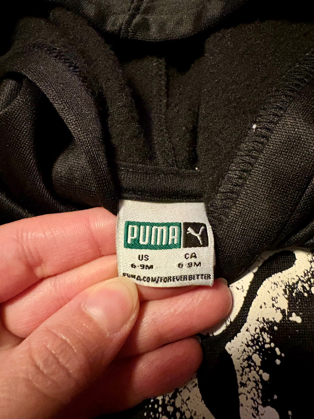 Infant Puma hoodie , Kids 9 Month (6-9M)