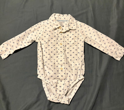 Baby boy collar top/shirt, Kids 9 Month (6-9M)