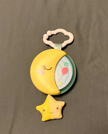 Sleepy moon musical baby cradle (musical box)