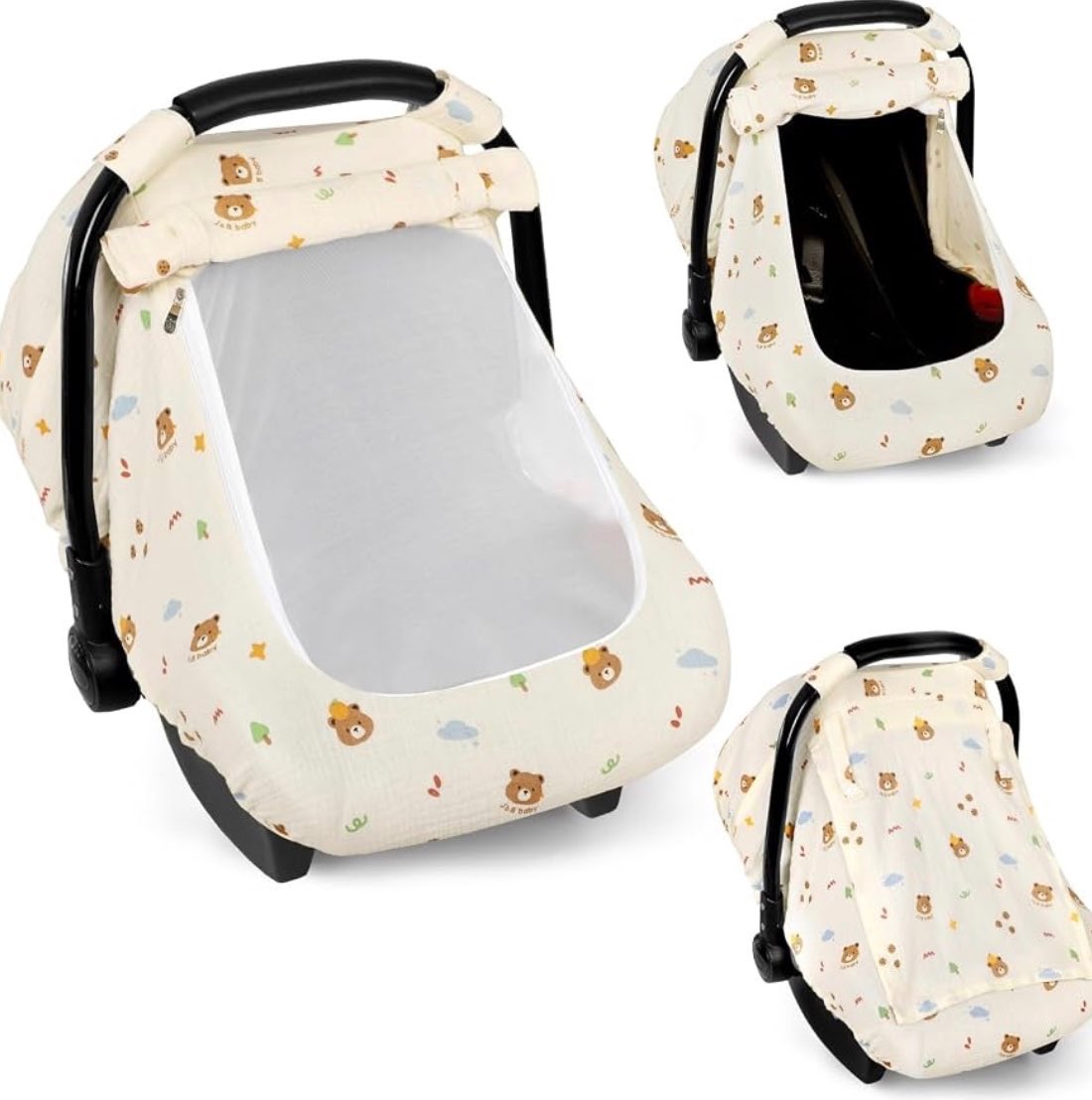 Muslin Car Seat Cover