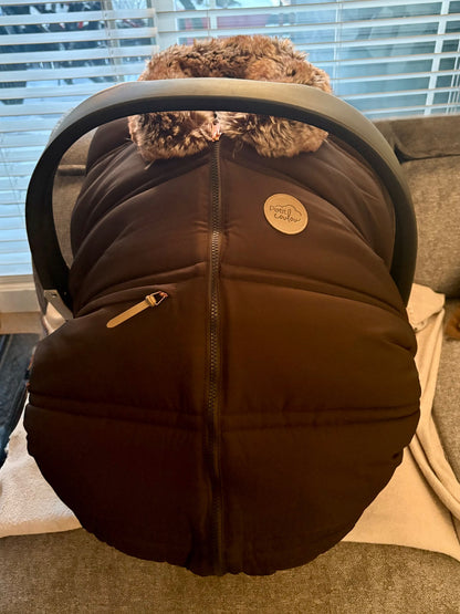 Winter Baby Car Seat Cover