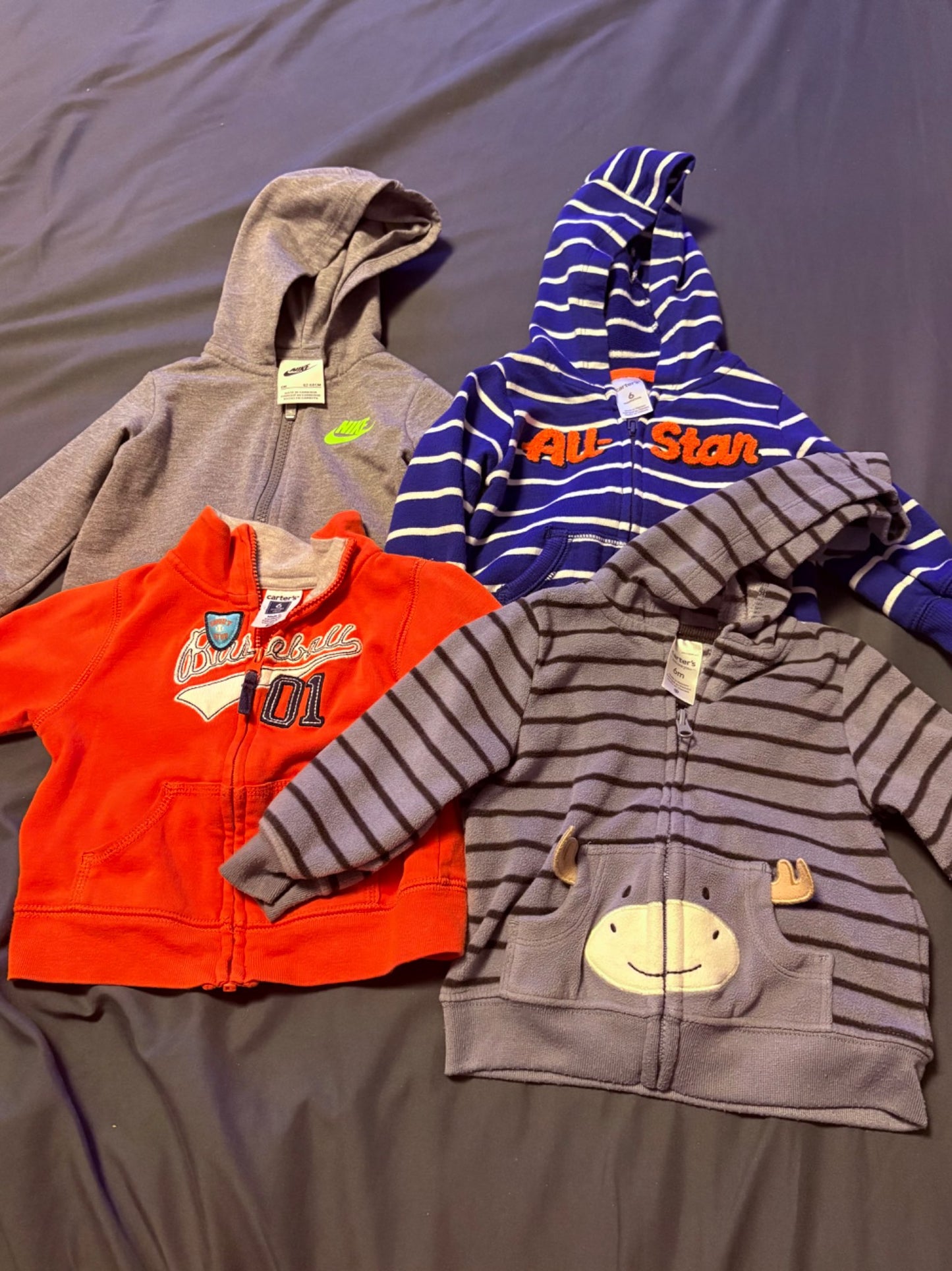 Baby zip up sweaters, Kids 6 Month (3-6M)