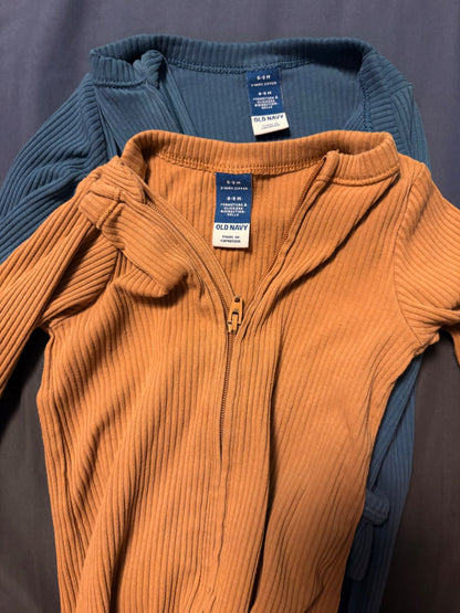 Baby sleepers with zippers (6-9 months), Kids 9 Month (6-9M)