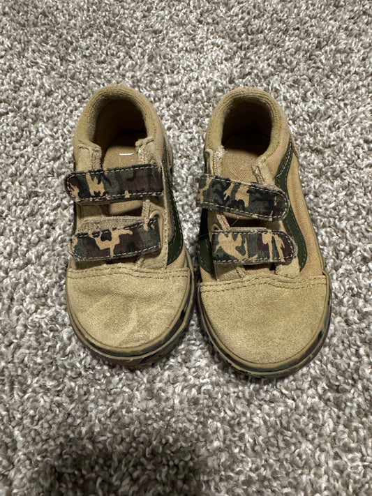 Camo Vans, Shoes 6.5 (Walkers:12-24 mth)