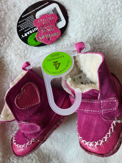 Rugged Outback baby boots- leather, Shoes 4 (Baby: 0-12 mth)