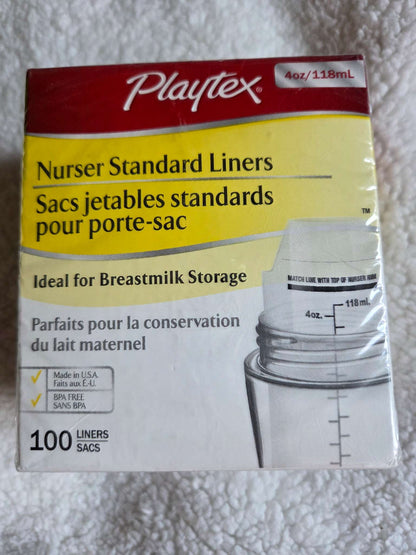 Playtex newborn nurser set with additional bottle liners