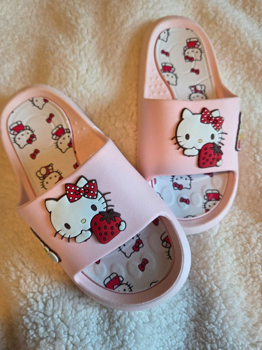 Hello Kitty slip on sandals, Shoes 11 (Toddler:2-4yr)