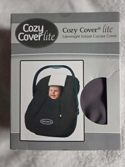 Cozy Cover Lite- grey & minky soft bucket seat cover