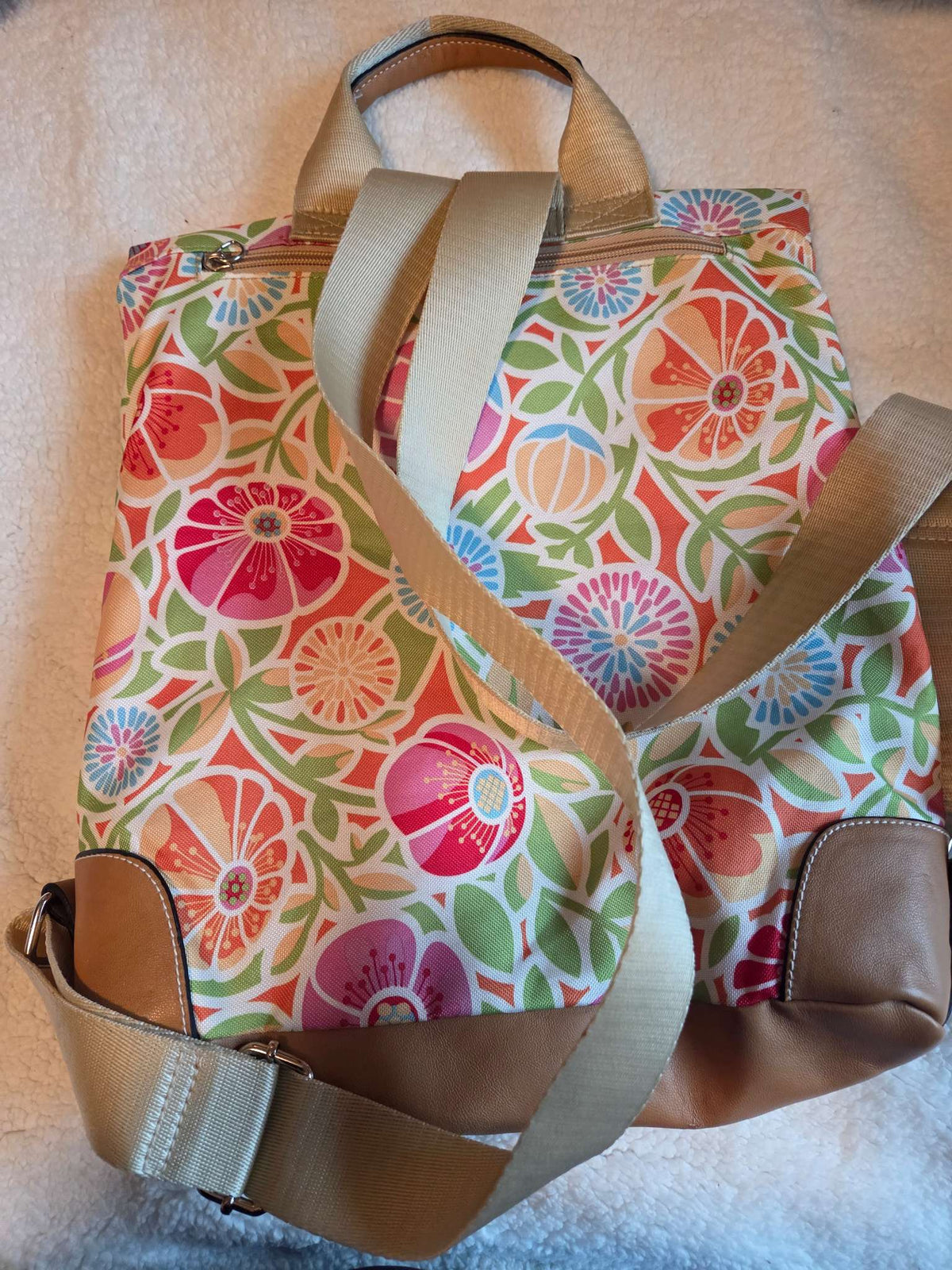 Lily Bloom backpack style bag