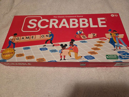 Scrabble game by Hasbro