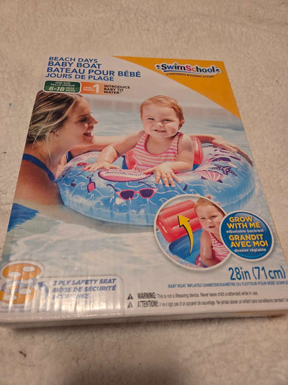 SwimSchool Beach Days Baby Boat- age 6-18 months