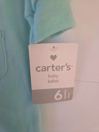 Carter's fleece sleeper- size 6 months, Kids 6 Month (3-6M)
