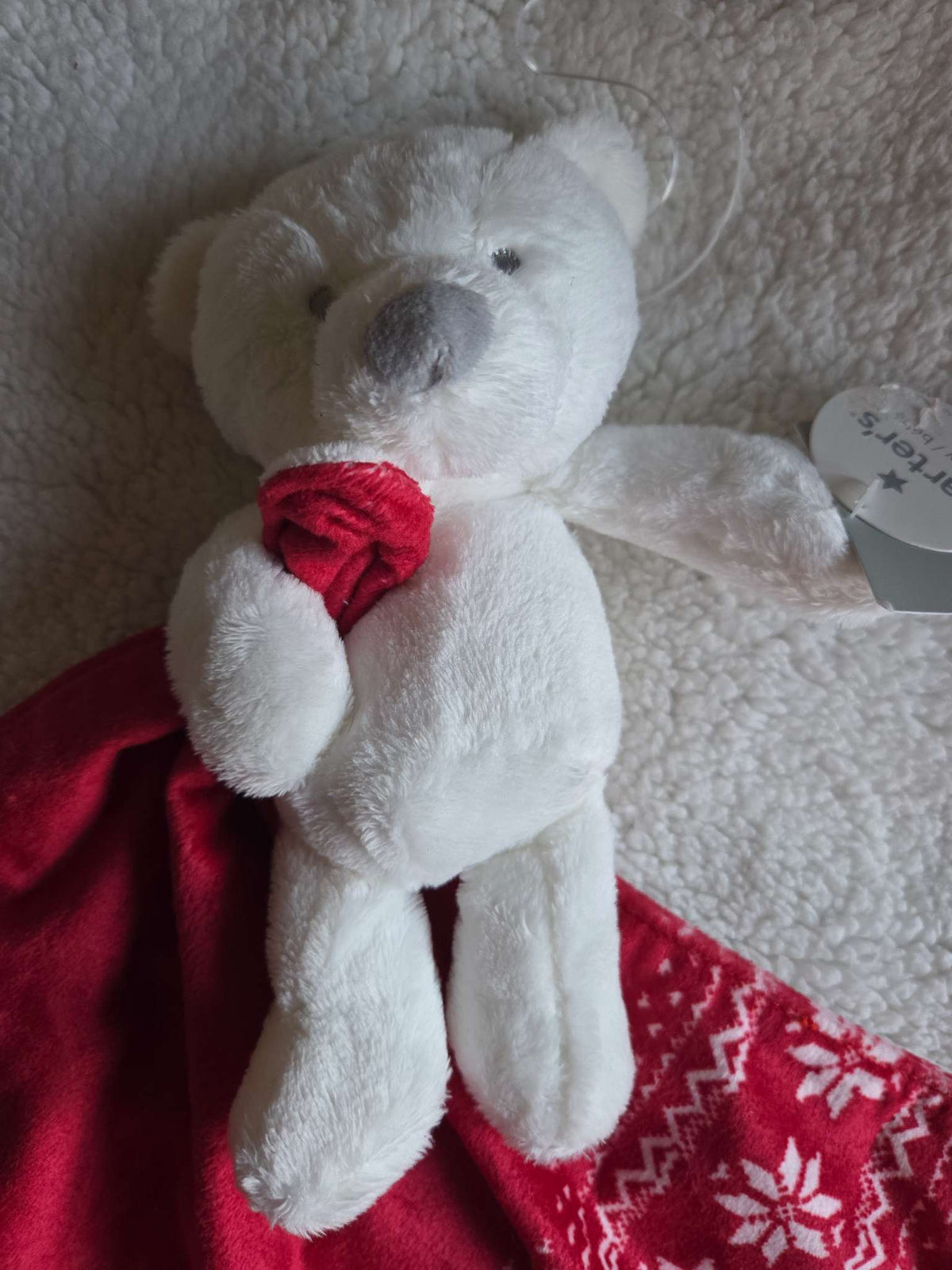 Carter's cuddle plush- winter/Christmas theme