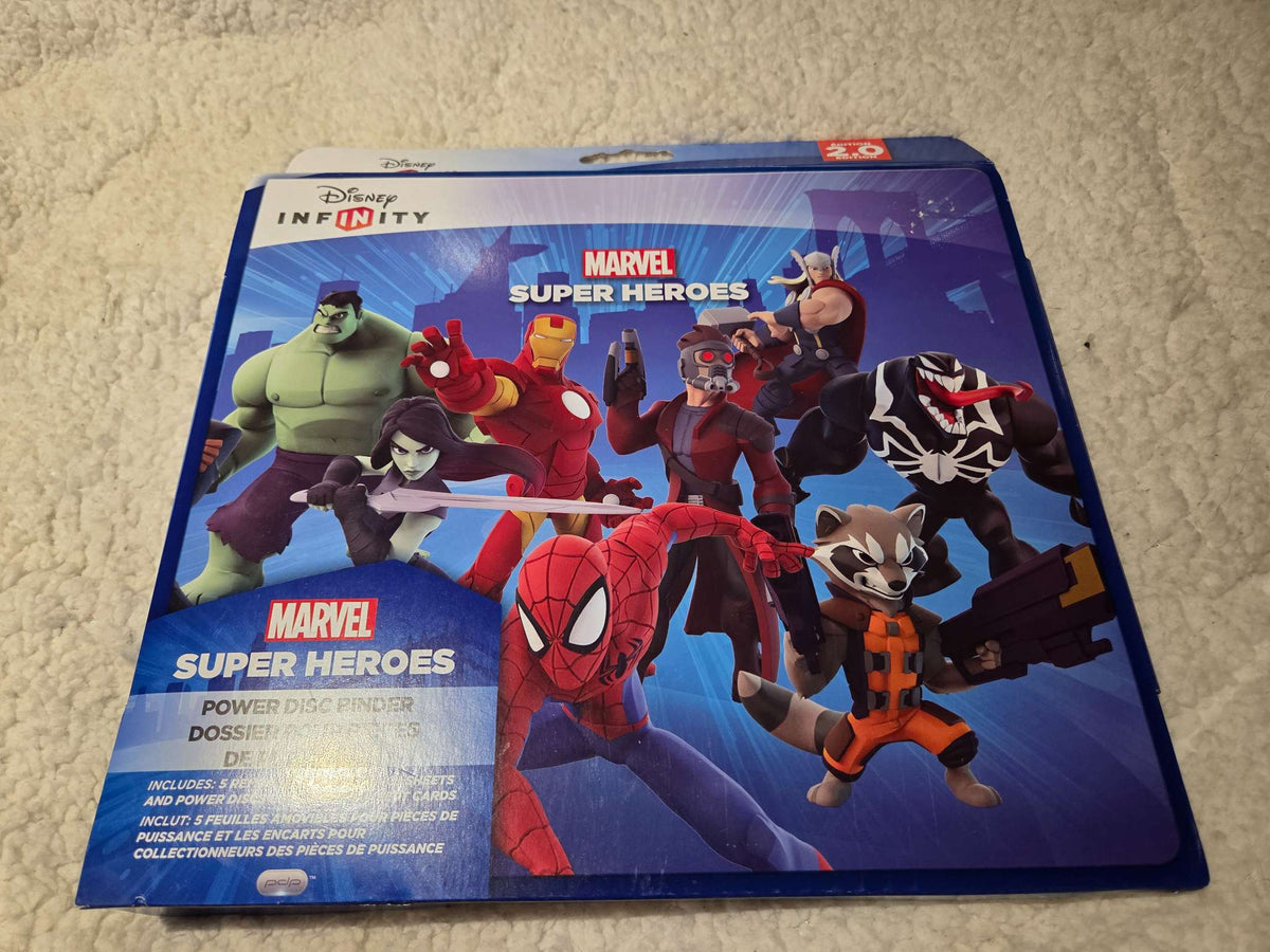 Marvel Super Heroes Power Disc Binder