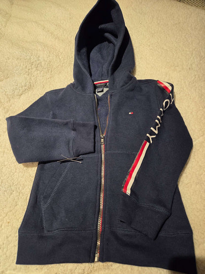 Tommy Hilfiger full zip hoodie- size 4, Kids 4/4T