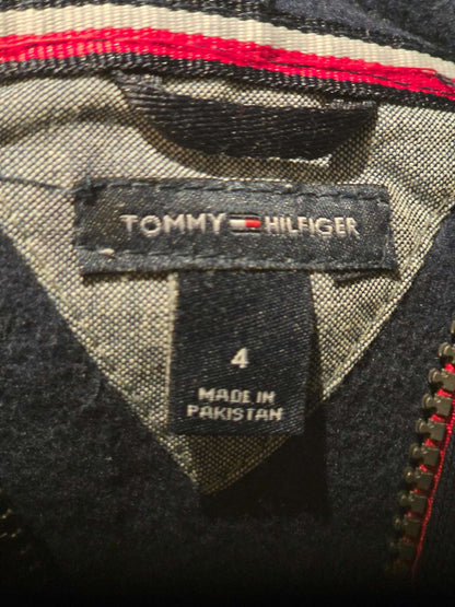Tommy Hilfiger full zip hoodie- size 4, Kids 4/4T