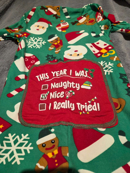 Fammy Jammies Christmas theme pajamas- size 2, Kids 2T