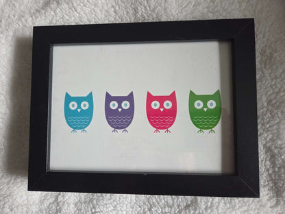 Framed print for baby/kids room