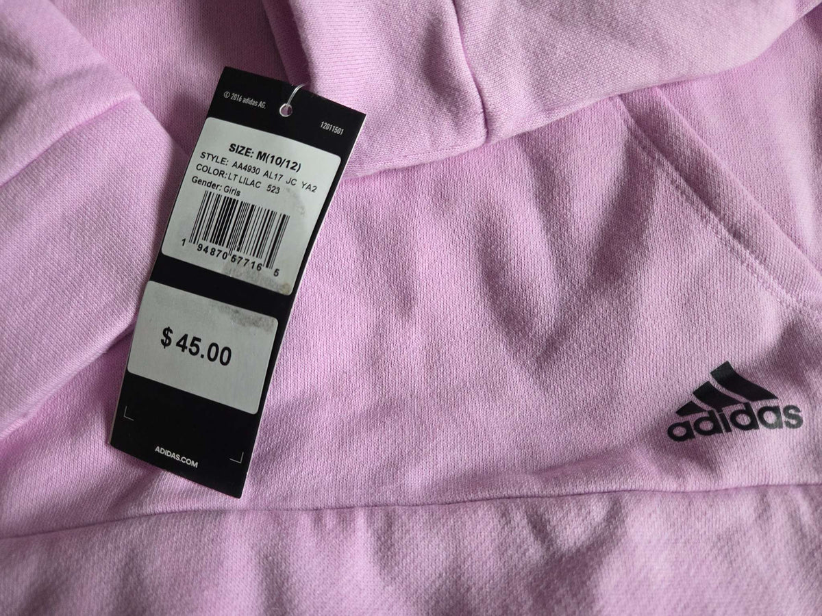 Adidas hoodie- size 10/12, Kids 12