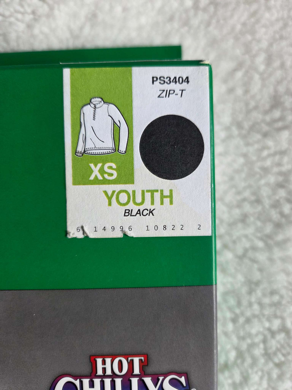 Pepper Skins performance base layer- size youth XS, Kids 6/6X