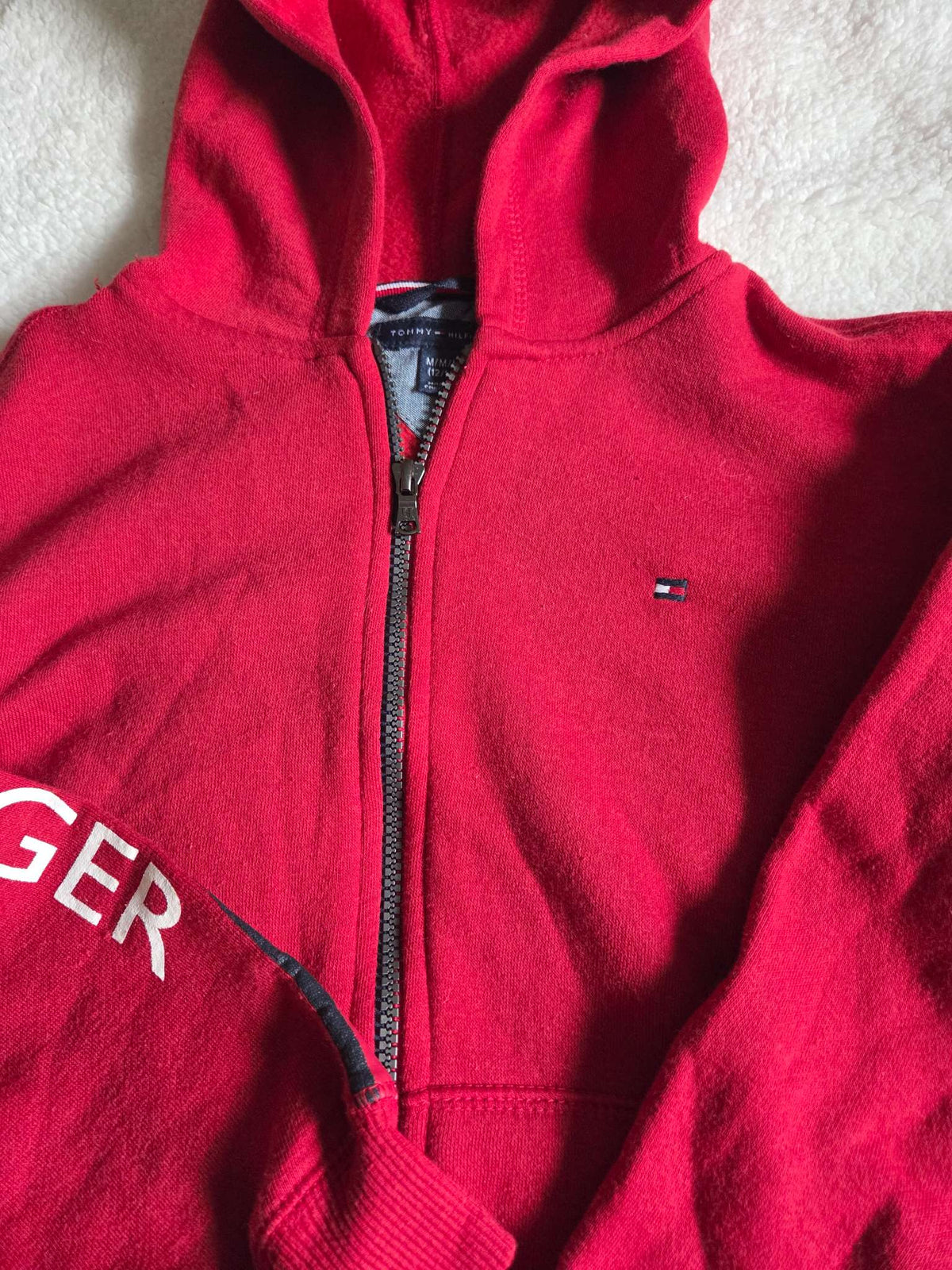 Tommy Hilfiger full zip hoodie- Size 12/14, Kids 12