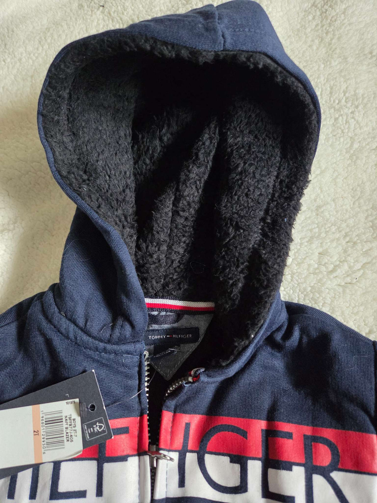 Tommy Hilfiger sherpa lined goodie- size 2, Kids 2T