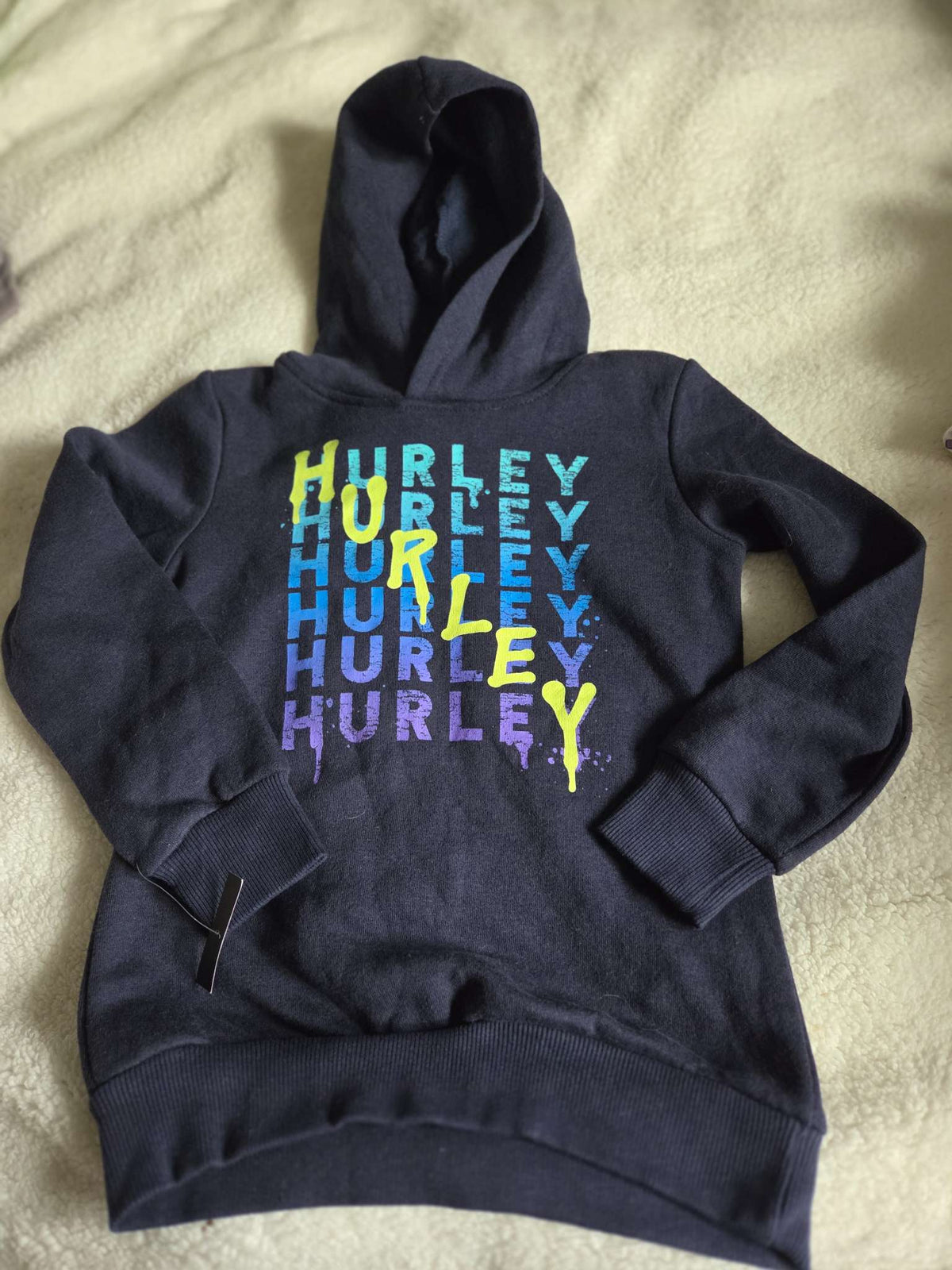 Hurley hoodie- size 6, Kids 6/6X