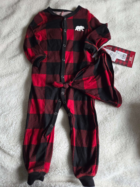 Plaid pajama set by Fammy Jammies- size 18 months, Kids 18 Month (12-18M)