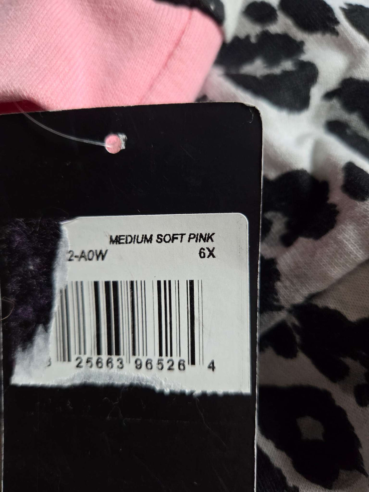 Hurley leopard print sweatshirt- size 6, Kids 6/6X