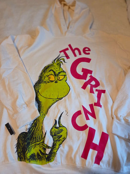 Grinch hoodie- size youth XL, Kids 18