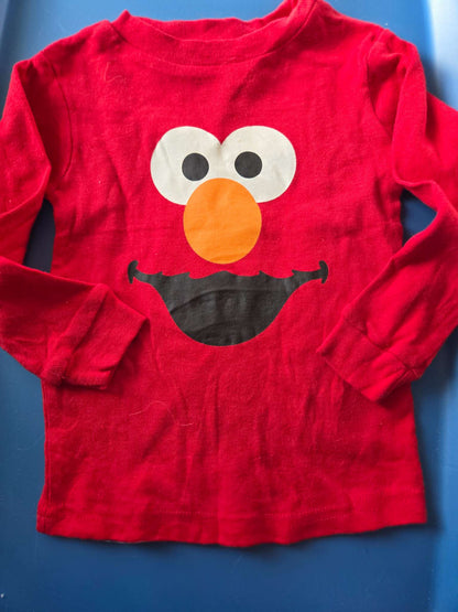 Elmo long sleeve shirt- size 2T, Kids 2T