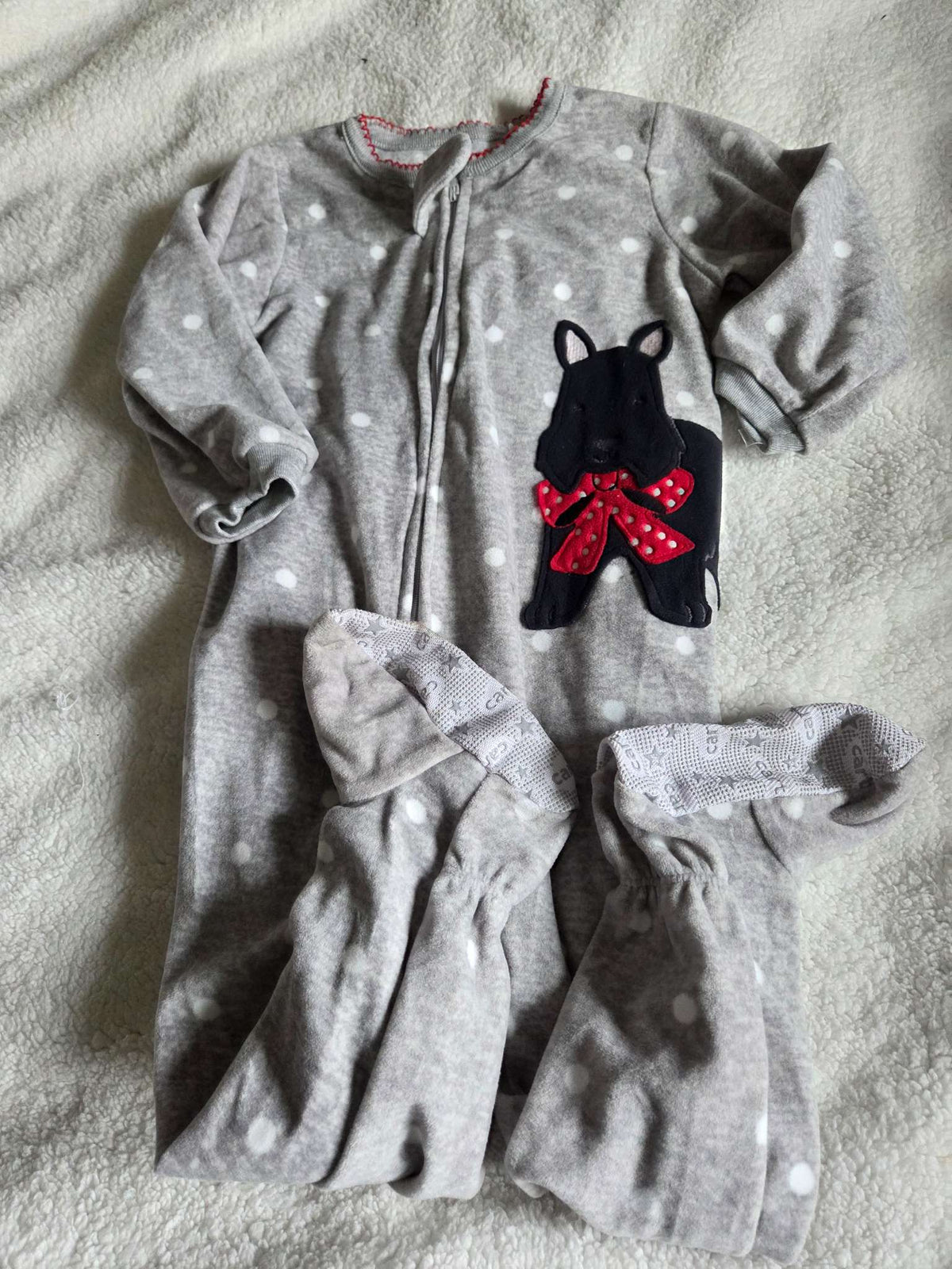 Carter's fleece sleeper 2T, Kids 2T