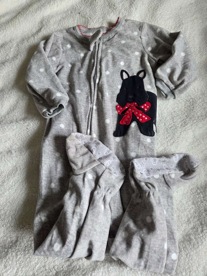 Carter's fleece sleeper 2T, Kids 2T