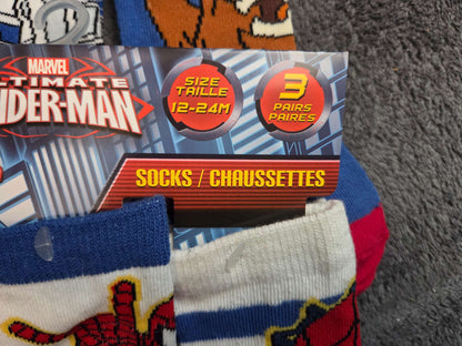 Sock bundle- Star Wars and Spiderman