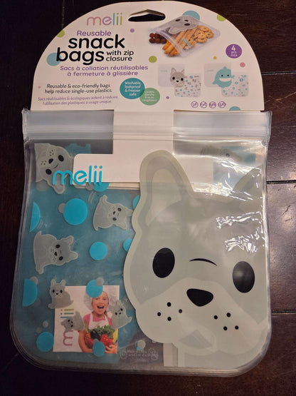 Melii snack bags- set of 4