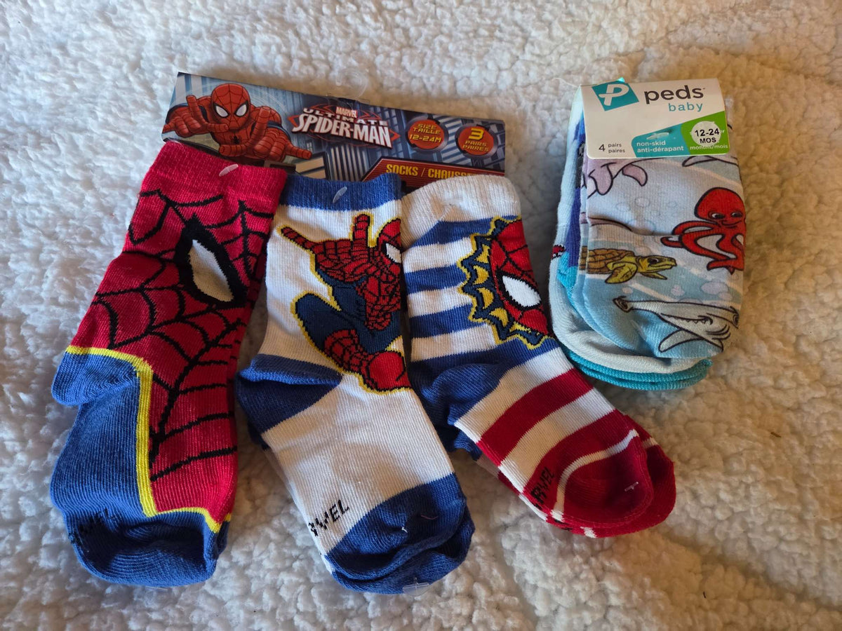 Boys sock bundle- size 12-24 months