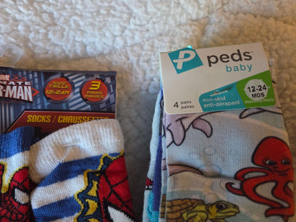 Boys sock bundle- size 12-24 months
