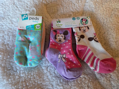 Girls sock bundle- size 12-24 months