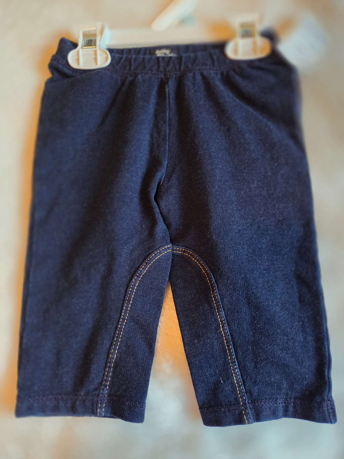3 piece onesie/denim bundle- size 0-6 months, Kids 6 Month (3-6M)