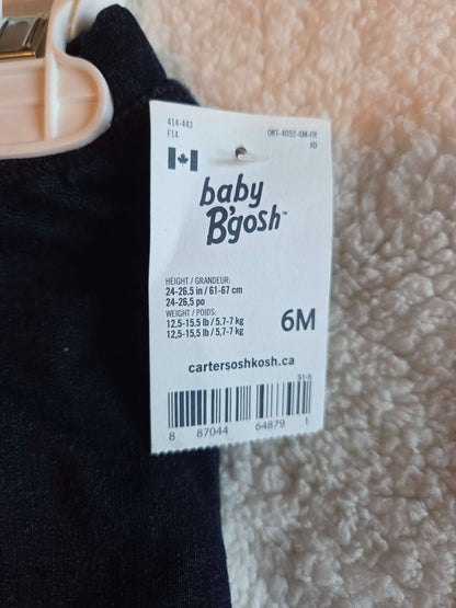 3 piece onesie/denim bundle- size 0-6 months, Kids 6 Month (3-6M)