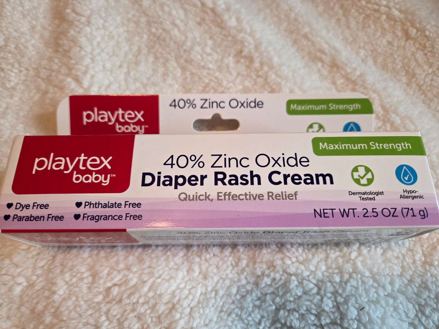 Playtex diaper rash cream