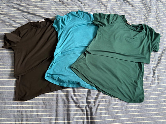 Maternity/ Nursing Shirts, Maternity M (8-10)