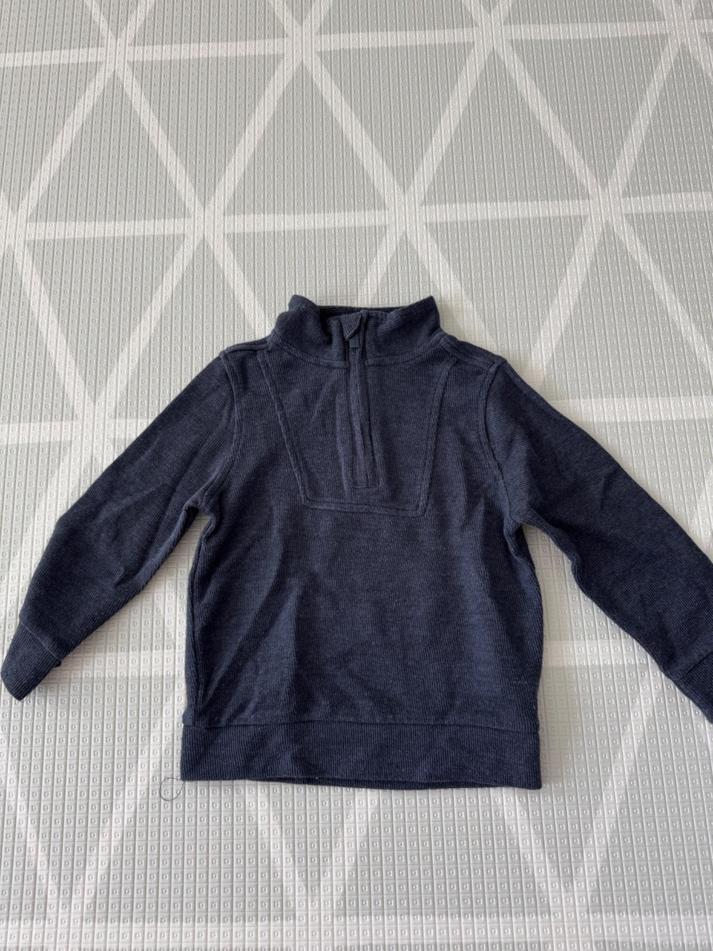 Old Navy Navy Quarter-Zip Pullover – 3T, Kids 3T
