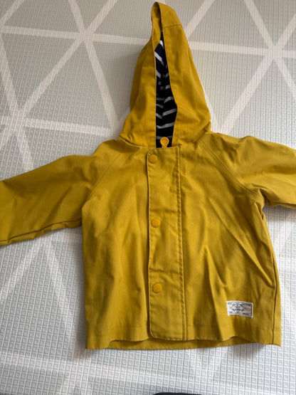Joules Yellow Rain Jacket 12–18 Months, Kids 18 Month (12-18M)