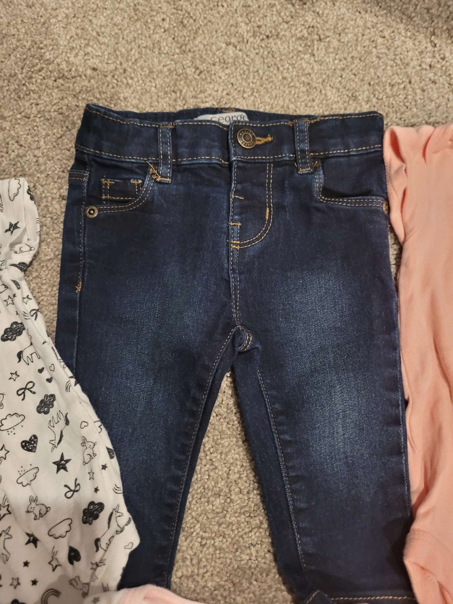 3-6 month clothing bundle onesies, shorts, pants, Kids 6 Month (3-6M)