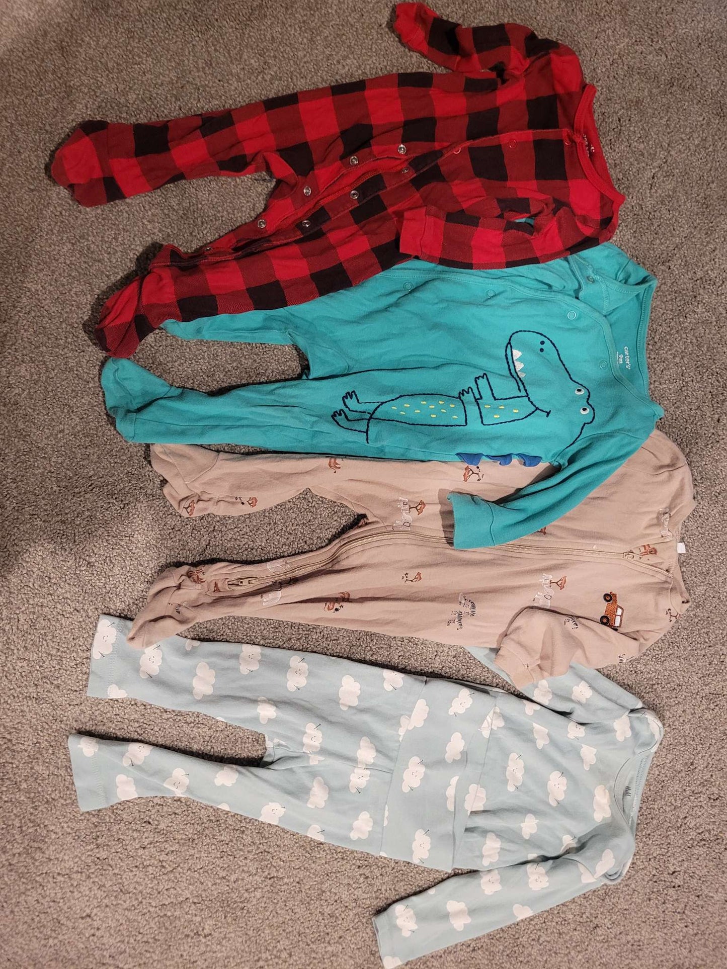 6-9 month sleeper bundle gender neutral , Kids 9 Month (6-9M)