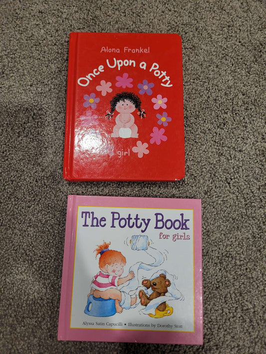 Bundle of 2 potty training books
